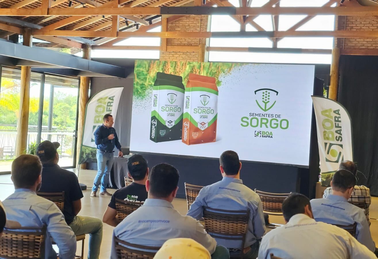 Boa Safra promove evento técnico sobre sorgo com o time da CIARAMA em Dourados (MS)